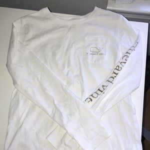 Vineyard Vines Gold Whale shirt
